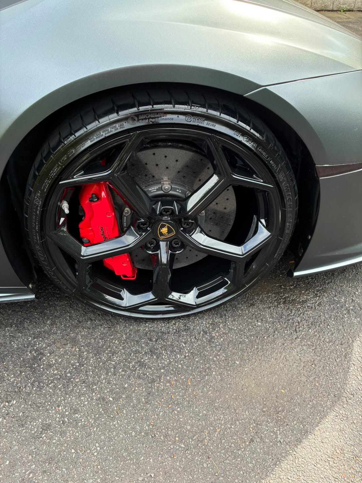 Showroom gloss finish after complete professional detailing and ceramic coating